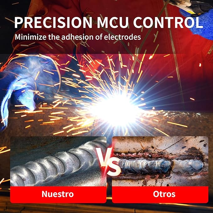 PONEY TIG Welder 200 Amp 5 In 1 TIG Welding Machine DC TIG/Spot TIG/Pulse TIG/Stick, 110V/220V Dual Voltage with Large Digital Display