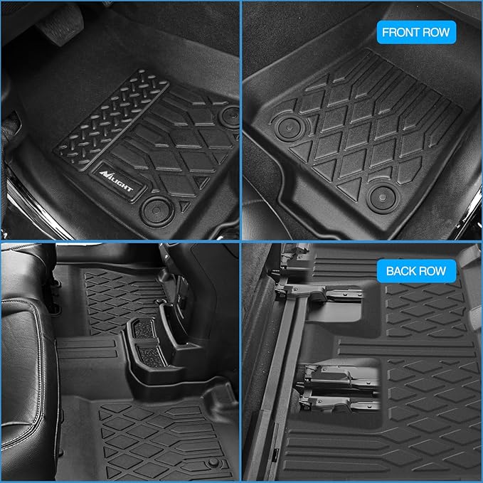 Nilight TPE Floor Mats for Nissan Rogue Sport 2017 2018 2019 2020 2021 2022 2023, All Weather Custom Fit Heavy Duty Floor Liners