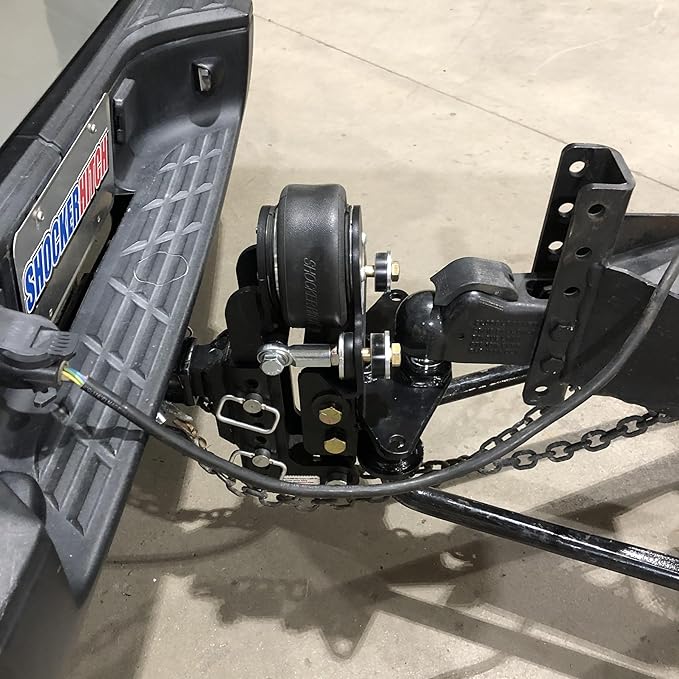 Shocker Air Equalizer for Weight Distribution Hitch, Fits 2-1/2" Hitch 5" Rise 4" Drop