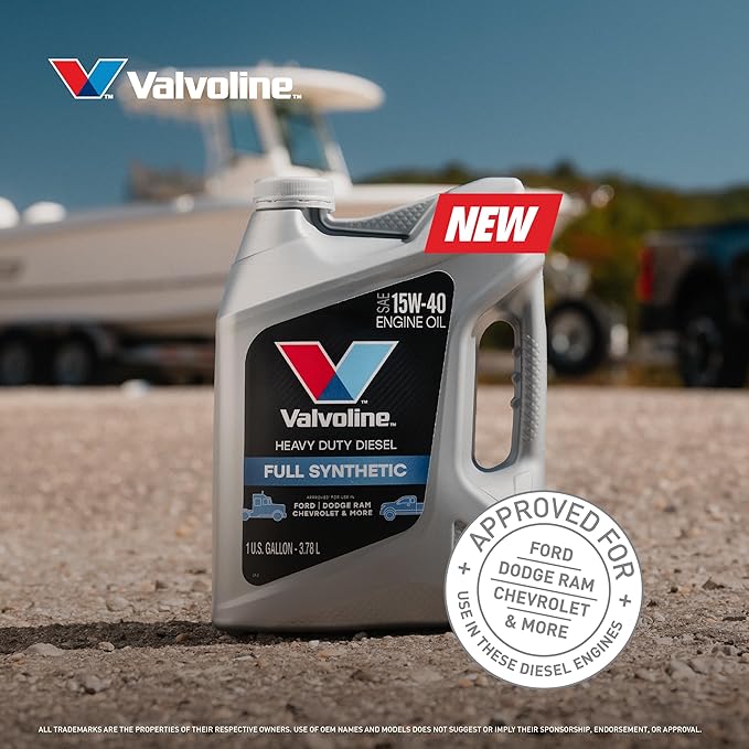 Valvoline Heavy Duty Full Synthetic 15W-40 Diesel Engine Oil 1 Gallon
