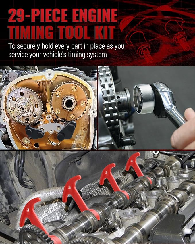 EA888 Timing Tool Kit Compatible with Audi VW VAG 2006-2018 1.8 2.0 TSI TFSI Engines Camshaft Crankshaft Timing Tool T40191 T10352 T10368 T40196 T10354 T10060A T40011 T40098 T40267 T40271