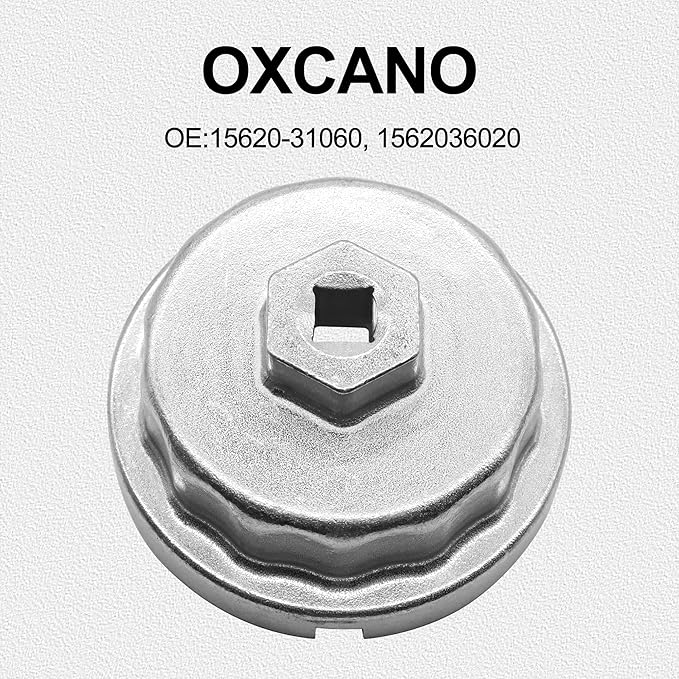 64 mm x 14 flutes Oil Filter Wrench Removal tool Compatible with Toyota GX460 IS F IS200t IS250 IS350 LS460 LS600h LX570, Lexus GX460 IS F IS200t IS250 IS350 LS460 LS600h LX570 NX300h