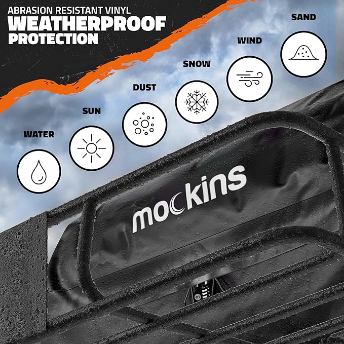 Mockins 64"x39"x6" Extendable Car Roof Rack Basket & 16 CuFt Waterproof Car Rooftop Cargo Carrier Bag | 250 Lbs. Cap Steel Roof Rack Cargo Carrier for Top of Vehicle with Rooftop Basket Accessories