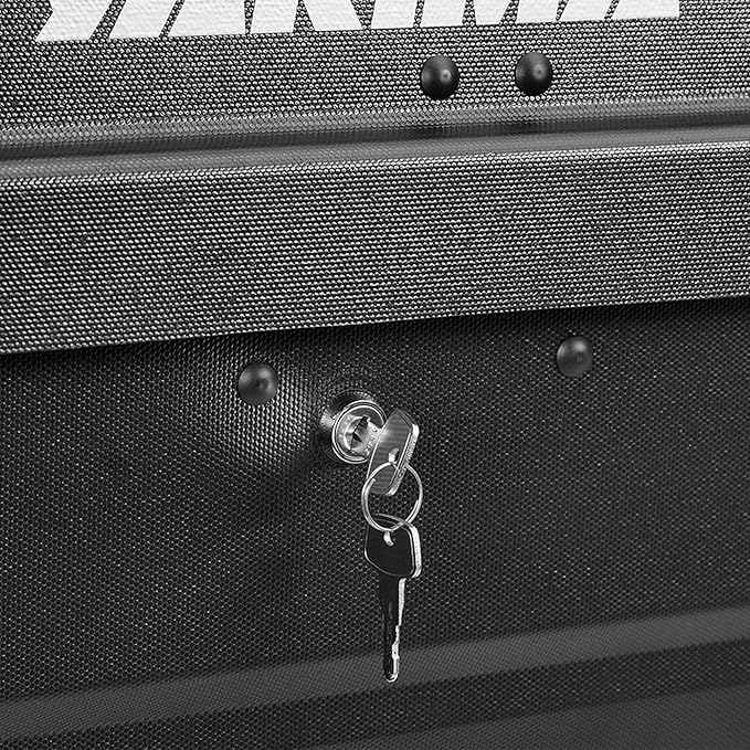 Yakima Hard Shell Cargo Box, Vehicle Rooftop Travel & Storage Gear Case, Carrier for Cartop or Truck Bed, 10 Cubic Feet, DeepSpace 10, Black