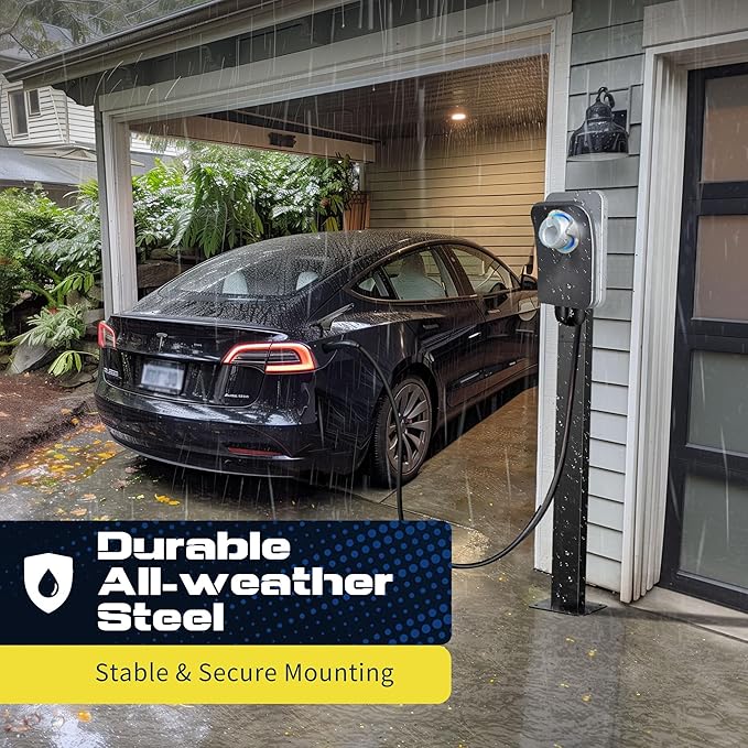 Wallbox Stand for Mobile Wallbox Tesla Charging Station for Outdoor Use, The Charging Station for Moblie Wallbox Tesla Charging Station, The Wallbox Carrier