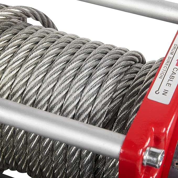 Stealth Winches 13500lb Truck Winch 12V Electric Winch with 2 Wireless remotes and Steel Rope, Perfect for SUV Towing Trailer Winch, Hook, Weatherproof, with Roller Fairlead, Heavy Duty