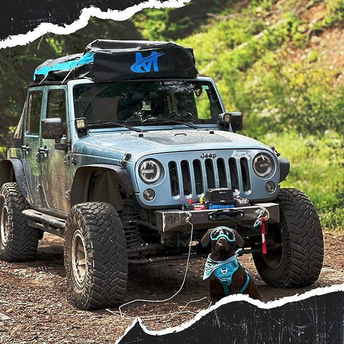 Mockins 35 CuFt XL Car Rooftop Cargo Carrier Bag | 80"x40"x19" Car Top Carrier Without Roof Rack | All Weather Soft-Shell Vinyl Waterproof Cargo Bag for Top of Car Storage w/Roof Bag Accessories