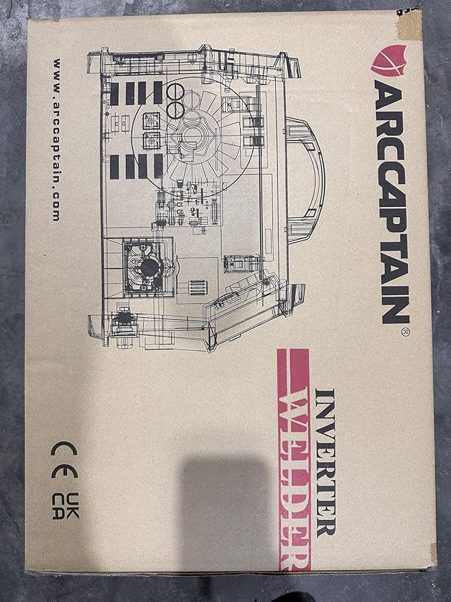 ARCCAPTAIN MIG Welder, 200Amp 6 in 1 Gas MIG/Gasless Flux Core MIG/Stick/Lift TIG/Spot welding/Spool Gun 110V/220V Aluminum Multi Process Welding Machine with LED Digital Display, Burn Back Adjustment