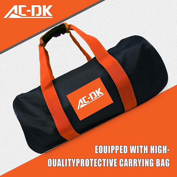 AC-DK Kinetic Recovery Rope (1in x 30ft ‎Yellow) 48000lbs Snatch Strap,Heavy Duty Stretch Nylon Towing Ropes with 2pcs Soft Shackles for Offroad Vehicle,Jeep,SUV,ATV,UTV,Tractor Elastic Ropes Kit