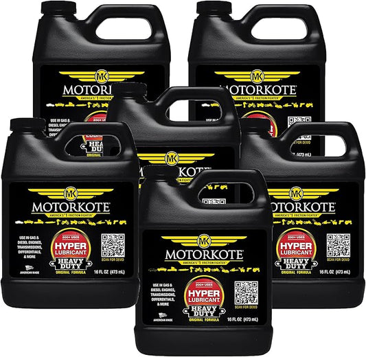 Motorkote MK-HL16-06-6PK Heavy Duty Hyper Lubricant, 16-Ounce, 6-Pack