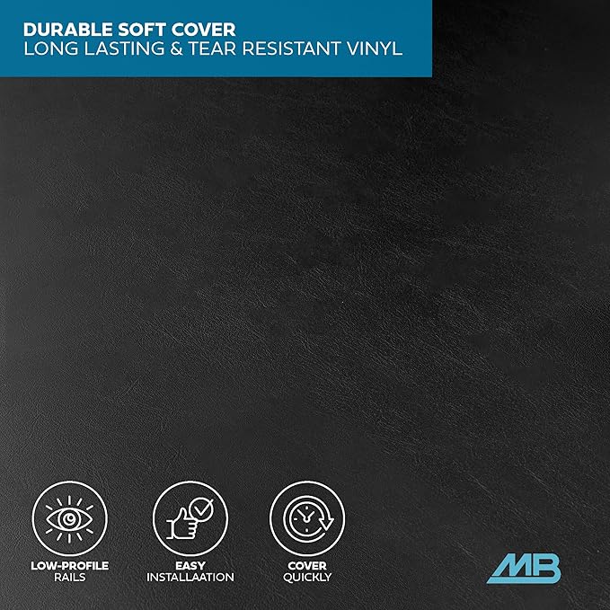 Truck Tonneau Cover for Ram 1500 (2009-2025) / Ram 2500 & 3500 (2009-2025) with 5.7 ft Bed, Soft Tri-Fold All-Weather Folding Truck Bed Cover Black (NO RAMBOX)