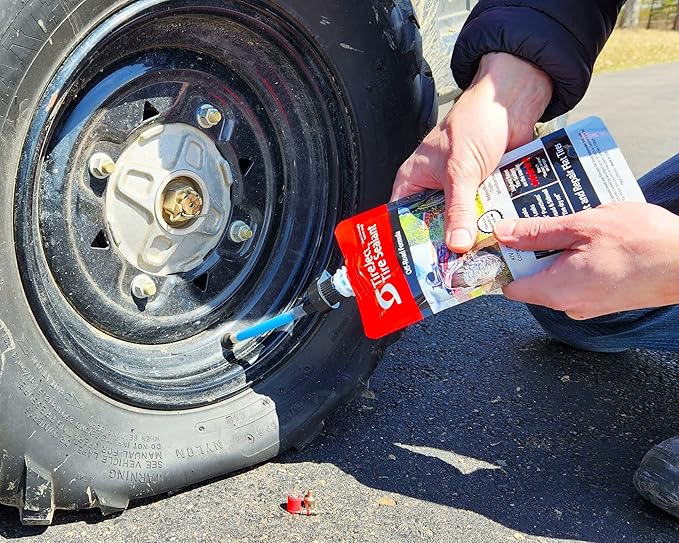 TireJect Off-Road Tire Sealant Kit - 5-in-1 Sealing - Fix and Prevent Flat Tires (10oz)