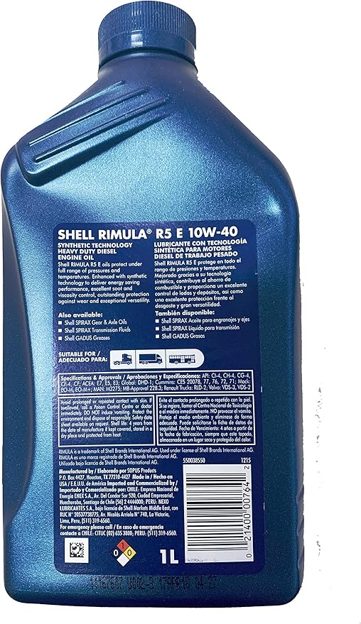 Shell Rimula R5 E 10W-40 [1 Liter]