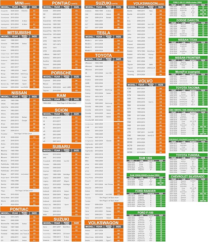 Truck Cover Heavy Duty 100% Waterproof Pickup Truck Cover All Weather Protection Rain UV Full Car Cover Fit Most Regular Cab Short Box Ford F100 Chevy Ram 150 250 Fit Length Up to 210"