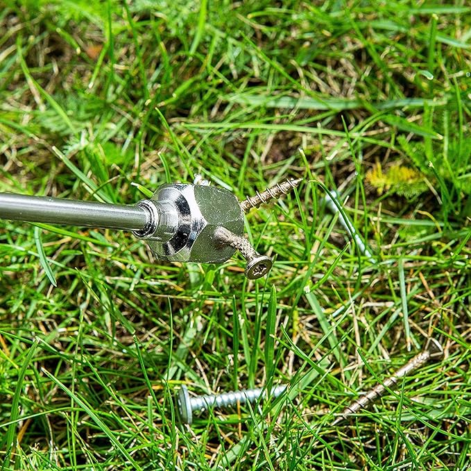 NoCry Premium Telescoping Magnetic Pickup Tool Set — Includes a 36in Flexible Claw Grabber Pickup Tool, a Magnet on a Stick with 16lb Pull Force, and a Magnetic Storage Tray