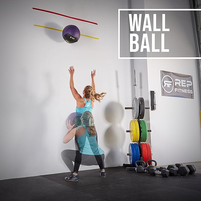 REP Fitness Soft Medicine Ball/Wall Ball for Strength and Conditioning Workouts, Core Exercises, Cross Training