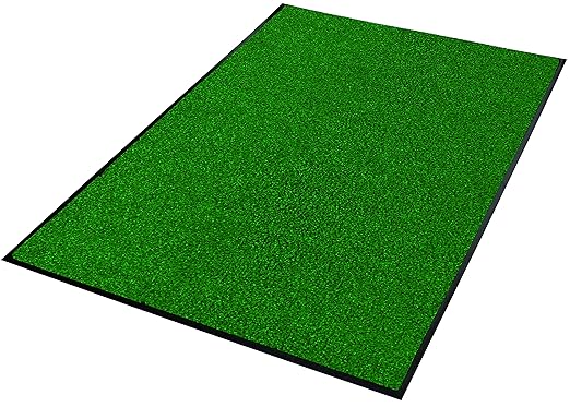 Guardian 94041540 Platinum Series Indoor Wiper Floor Mat, 4' x 15', Green