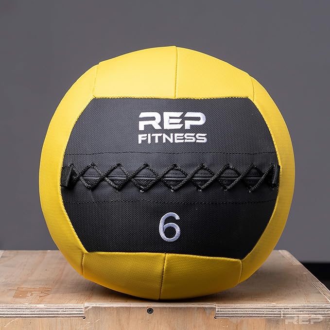 REP Fitness Soft Medicine Ball/Wall Ball for Strength and Conditioning Workouts, Core Exercises, Cross Training