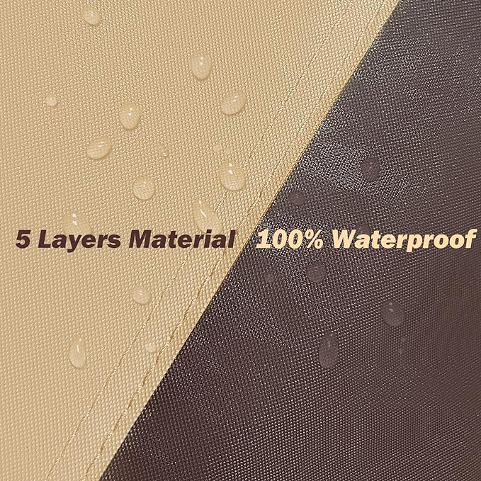 Prius Car Cover Waterproof All Weather Compatible with Toyota Prius 2004-2024, Outdoor Heavy Duty Anti-UV Car Covers Rain Sun Snow Protection with Zipper and Windproof Buckle