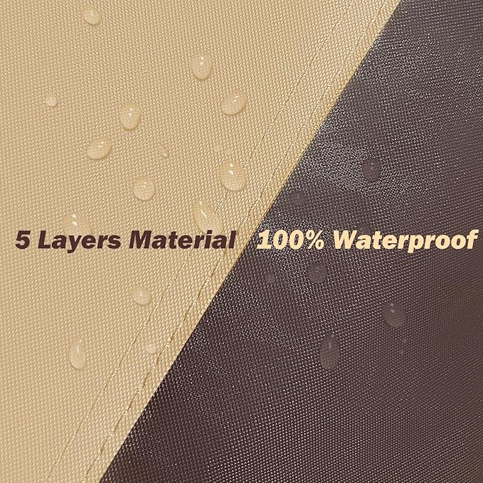 Tacoma Car Cover Waterproof All Weather Compatible with Tacoma 2005-2024, Outdoor Heavy Duty Anti-UV Car Covers Rain Sun Snow Protection with Zipper and Windproof Buckle