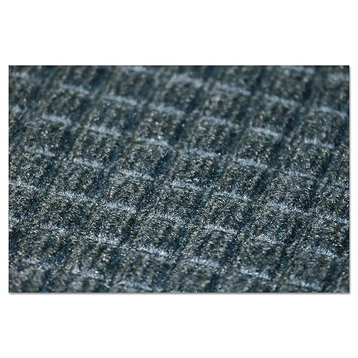 Guardian - EG040604 EcoGuard Indoor Wiper Floor Mat, Recycled Plastic and Rubber, 4' x 6', Charcoal