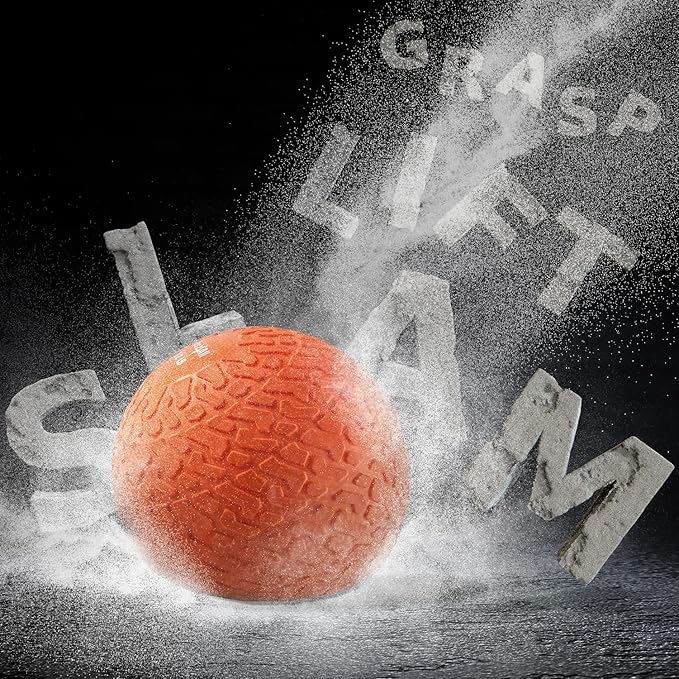Yes4All Slam Balls, 10-40lb Weighted Ball Weight, Durable PVC Sand Filled Workout Dynamic Slam Ball for Core Strengthen