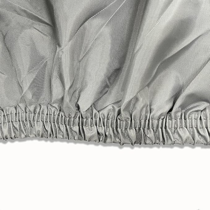 SavvyCraft Premium Travel Trailer RV Cover, Waterproof Tear-Resistant Windproof Camper Cover with Access Panels Fits 16'-17'