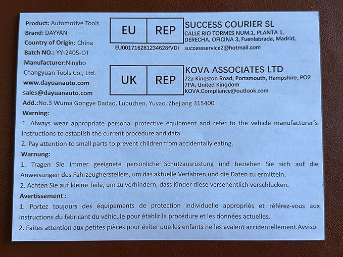 DAYUAN Engine Timing Tool Kit Engine Camshaft Locking Alignment Timing Tool Kit for Audi VW Skoda VAG 1.8 2.0 TSI/TFSI