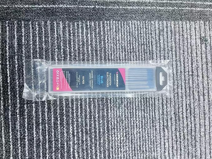 ARCCAPTAIN TIG Welding Tungsten Electrode 10-Pack 1/8"x 7"(Red, WT20/EWth-2)