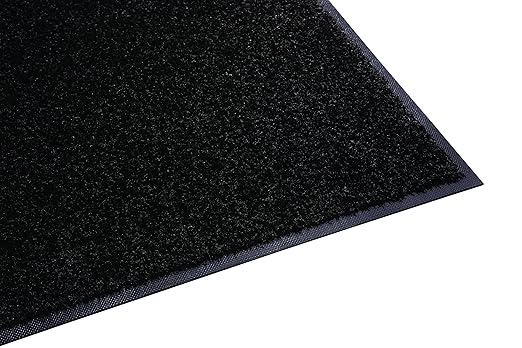 Guardian 94041835 Platinum Series Indoor Wiper Floor Mat, 4' x 18', Black