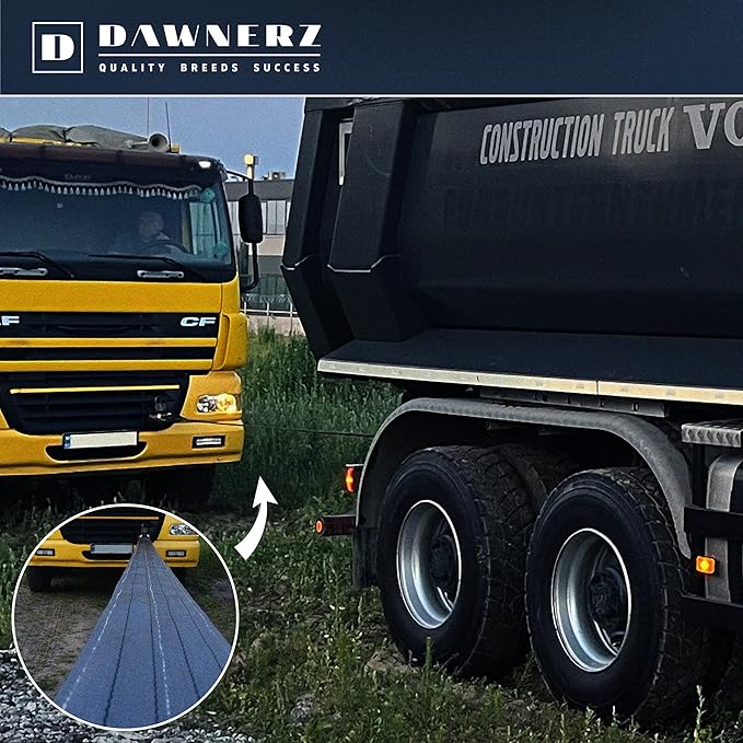 Heavy Duty Tow Recovery Rope 20 ft 70000 lbs Minimum Break Strength - Tow Strap 6 m 35 US Tons for Truck Van and RV