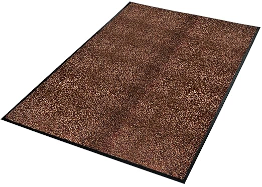 Guardian 94051550 Platinum Series Indoor Wiper Floor Mat, 5' x 15', Brown