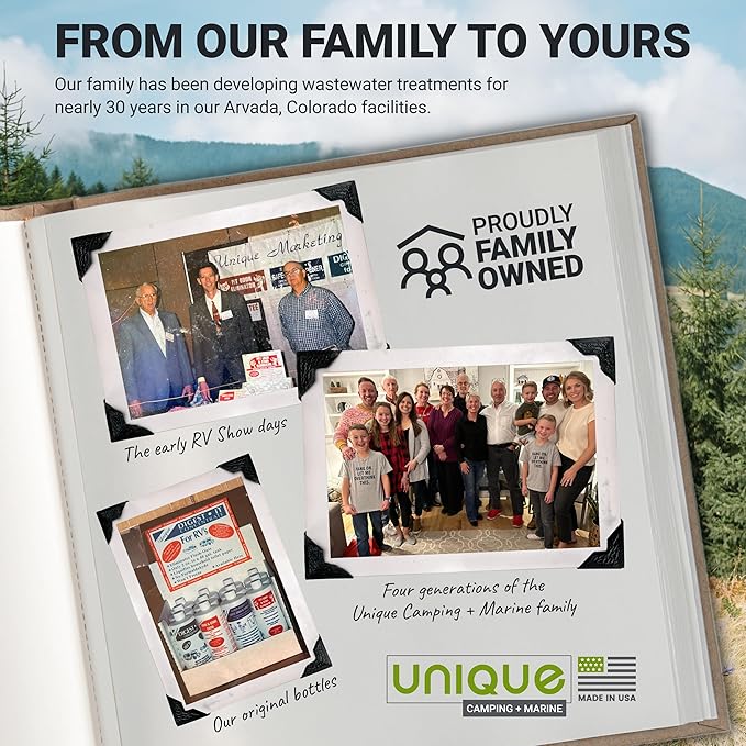 Unique RV Digest-It Ultra RV Toilet Treatment, 32 Uses, Super Concentrated, Eliminates Smells, Liquifies Waste, Easy-Measure Preventive Bio-Enzymatic Holding Tank Treatment, Package May Vary (32 oz)