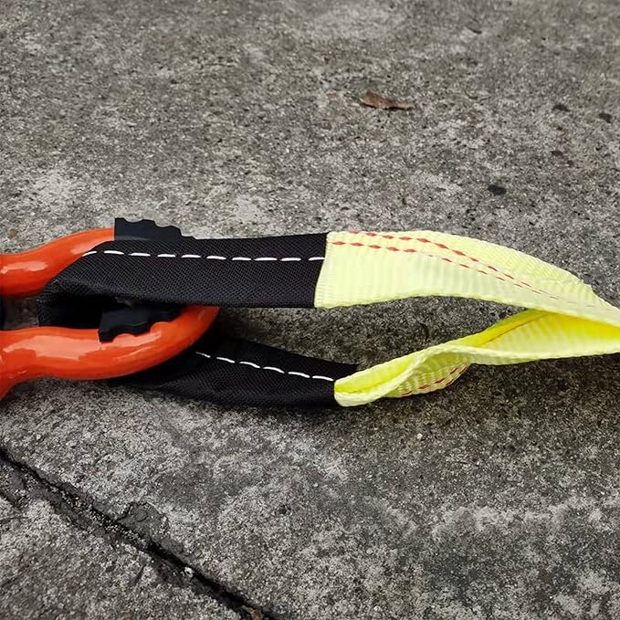 HFS(R) Yellow Tree Saver, Winch Strap, Tow Strap 30,000 Pound Capacity (3X8FT)