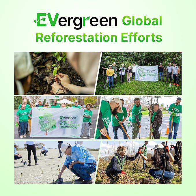 Autel Maxicharger Electric Vehicle (EV) Charger,240V Indoor/Outdoor Car Charging Station with Level 2, Wood Grain