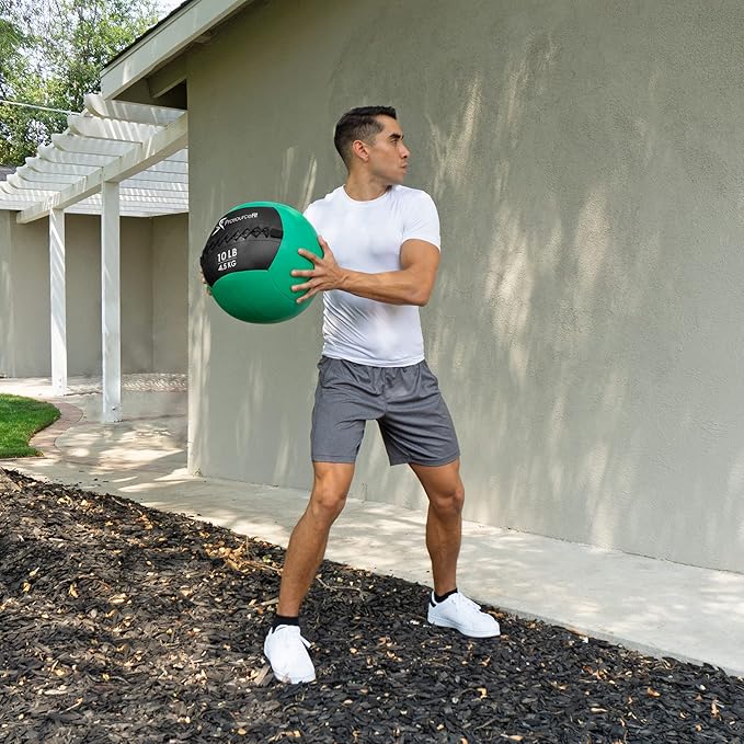 ProsourceFit Soft Medicine Balls, Wall Balls and Full Body Dynamic Exercises