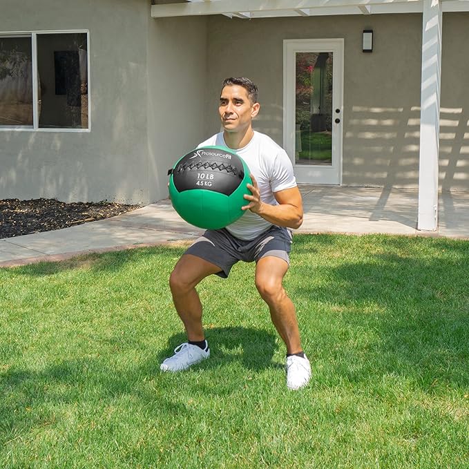 ProsourceFit Soft Medicine Balls, Wall Balls and Full Body Dynamic Exercises
