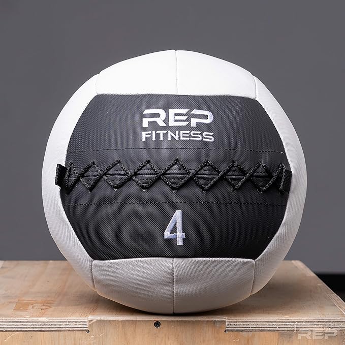 REP Fitness Soft Medicine Ball/Wall Ball for Strength and Conditioning Workouts, Core Exercises, Cross Training