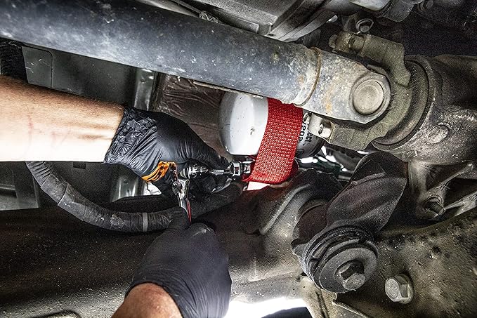 GEARWRENCH Heavy-Duty Oil Filter Strap Wrench | 3/8" & 1/2" Drive | 3529D