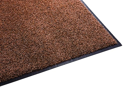 Guardian 94041550 Platinum Series Indoor Wiper Floor Mat, 4' x 15', Brown