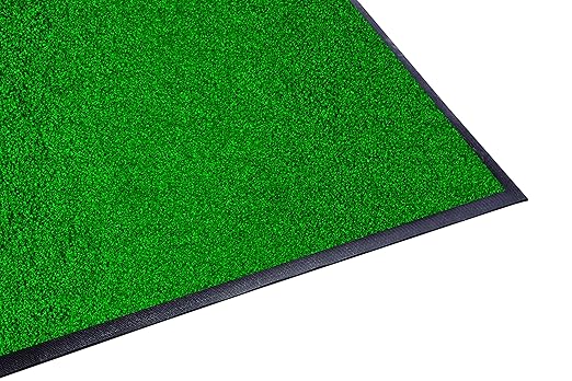 Guardian 94051540 Platinum Series Indoor Wiper Floor Mat, 5' x 15', Green